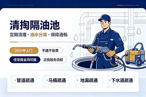 保山清掏隔油池